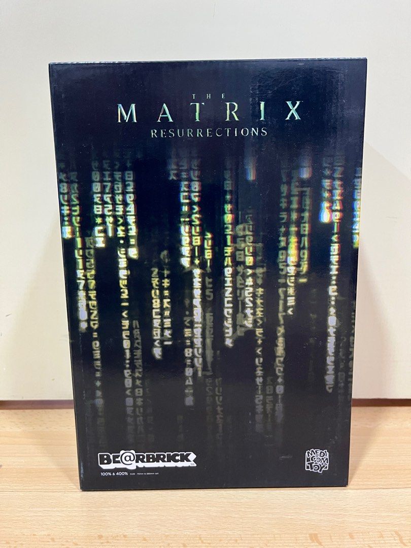 BE@RBRICK BEARBRICK The Matrix Resurrections 100% 500% 1000% 400