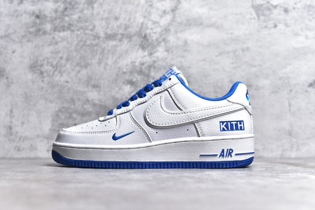 BINB Kith x Nike Air Force 1 07 Low Joint named White Treasure Blue