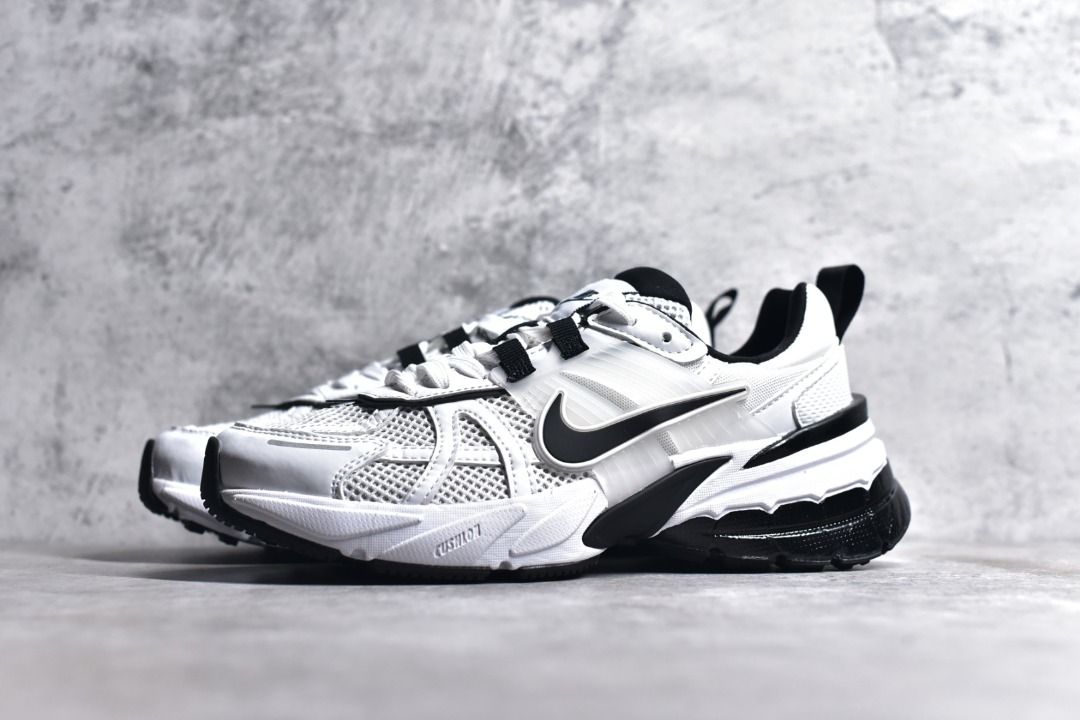 White black shoe shop