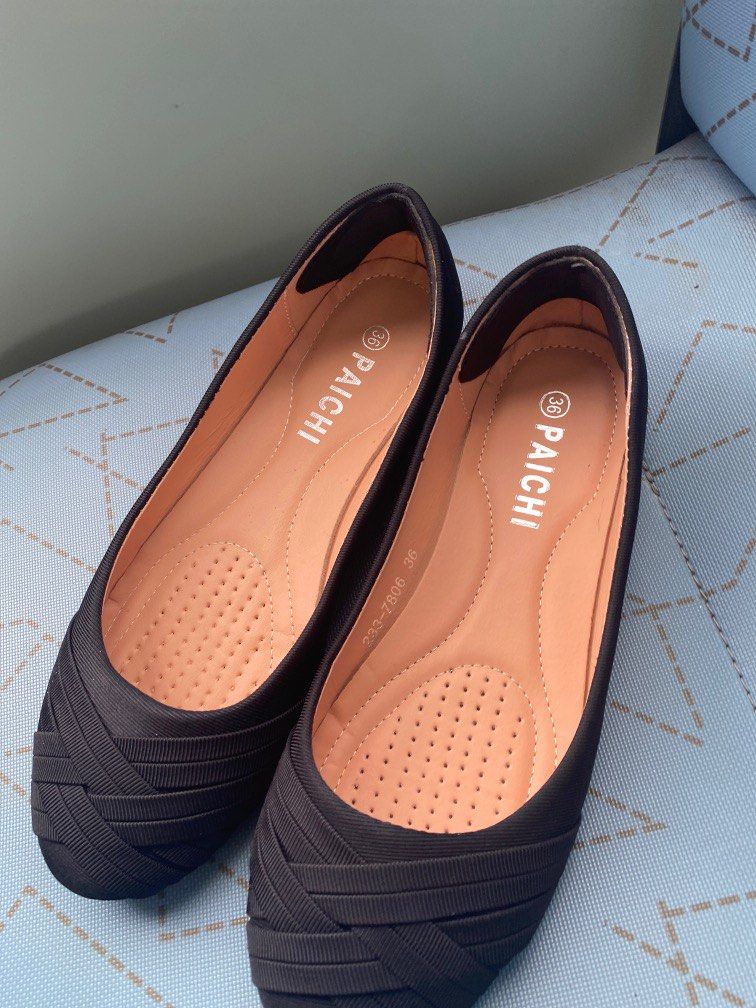 Black Stylish Lady Cover Shoes