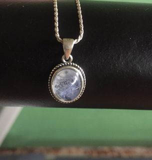BLUE RUTILATED QUARTZ (rare find)