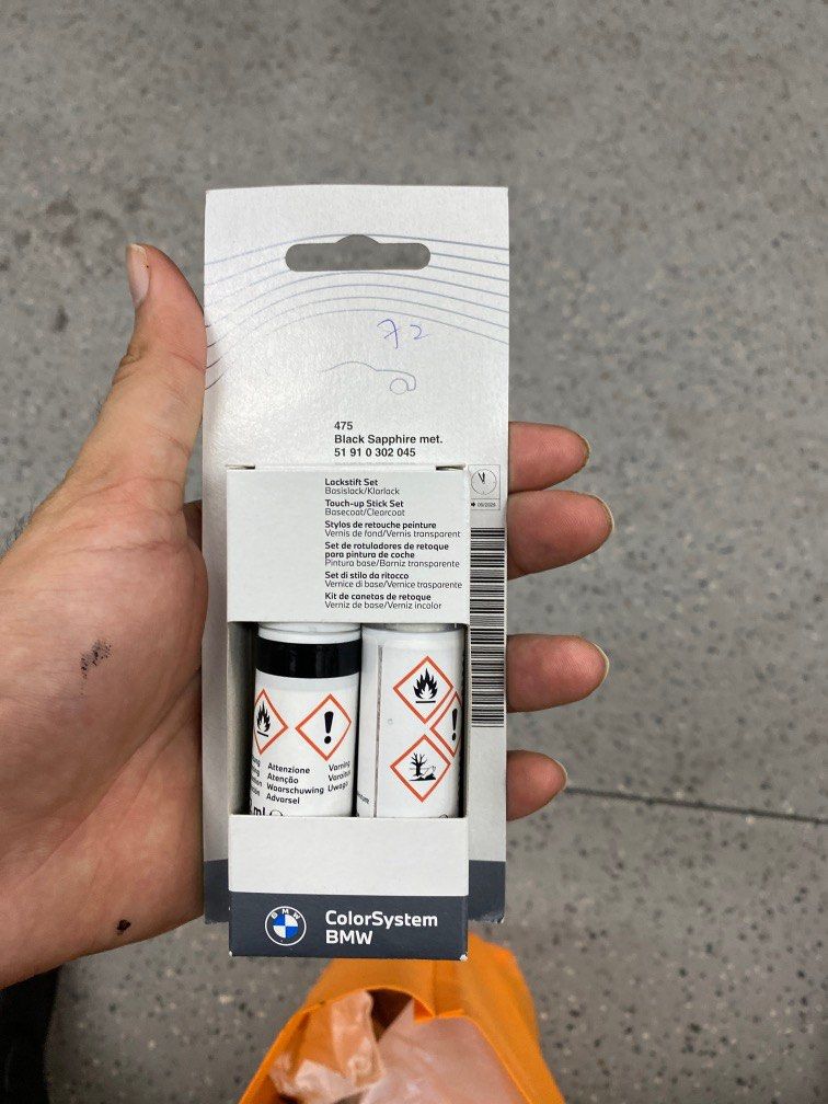 BMW paint touch up kit, Car Accessories, Accessories on Carousell