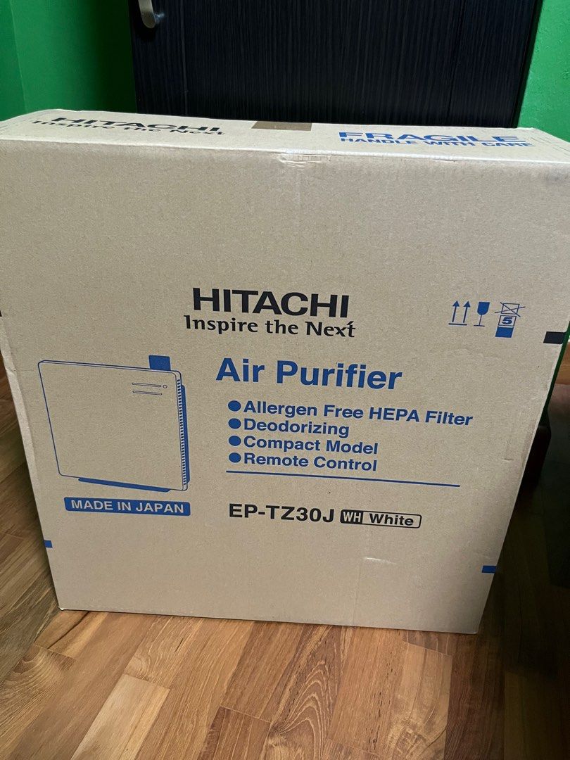 BNIB Hitachi Air Purifier Made in Japan, TV & Home Appliances, Air