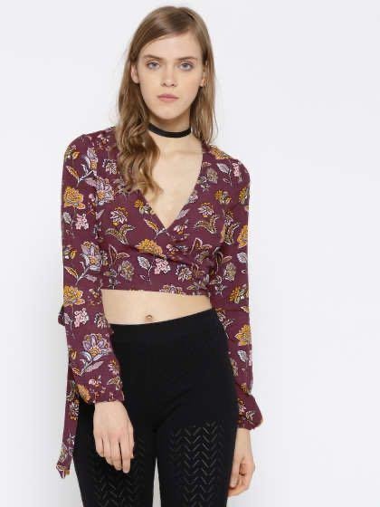 Wrap shirt forever store 21