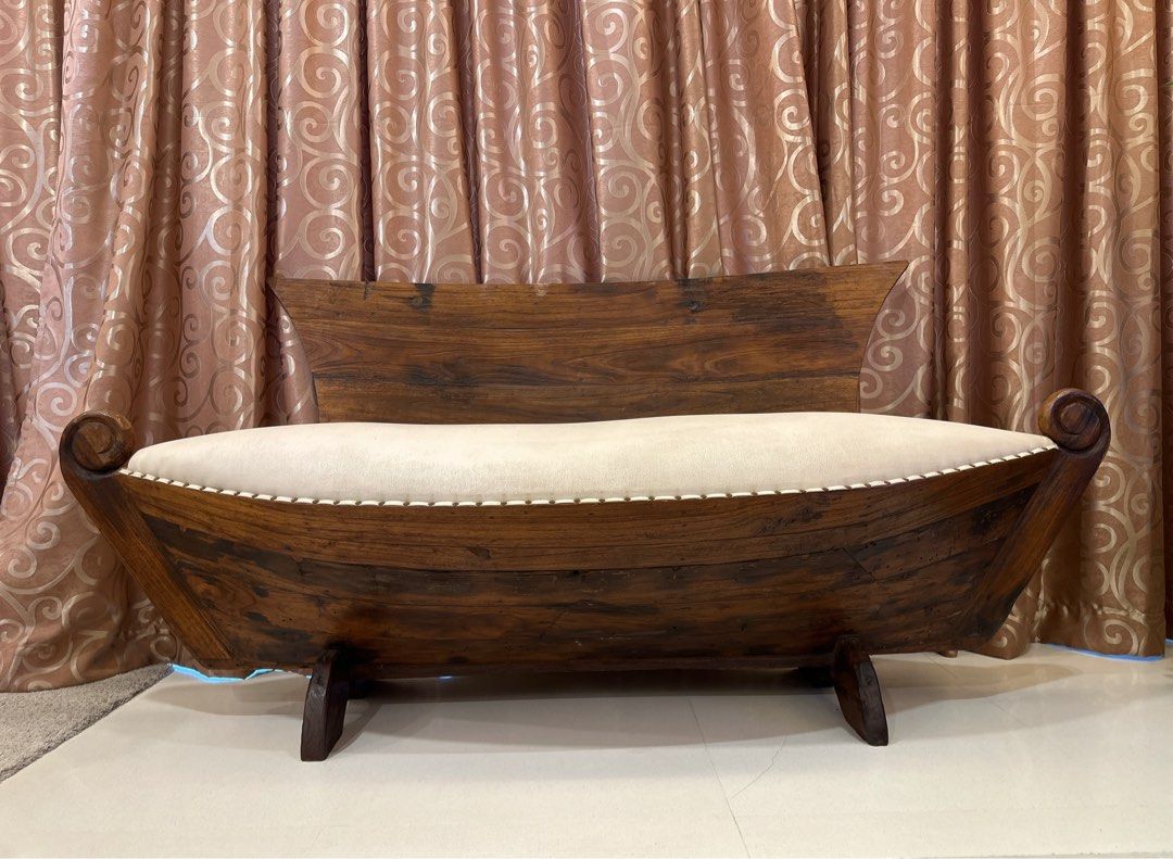 Boat Sofa, Furniture & Home Living, Furniture, Sofas on Carousell