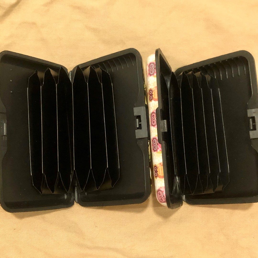 Brand New ATM or Card Holders (Category: Wallets & Card holders) located in Manila. Submitted by wanderlustoked (Listing ID 1247818292, Image 2). Description: Brand New Credit card /ATM/card organizer 💸 60 PHP OWLs 💸90 PHP LEAVES with RFID.