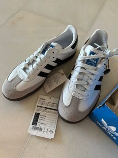 Brand New Auth Adidas Samba OG shoes UK 5 / 38 WHITE, Women's Fashion,  Footwear, Sneakers on Carousell