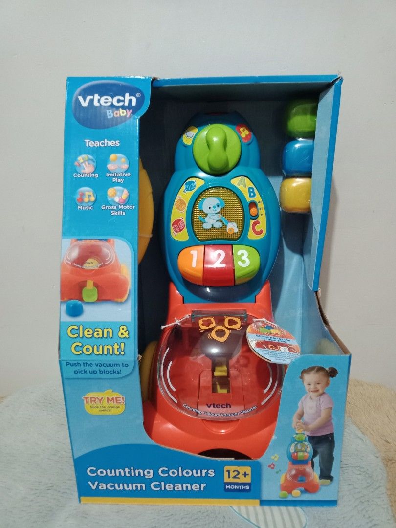 BRANDNEW VTECH COUNTING COLOURS VACUUM CLEANER Hobbies Toys