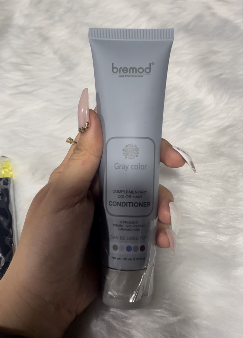 Bremod Complementary Hair Color Conditioner Gray Color on Carousell