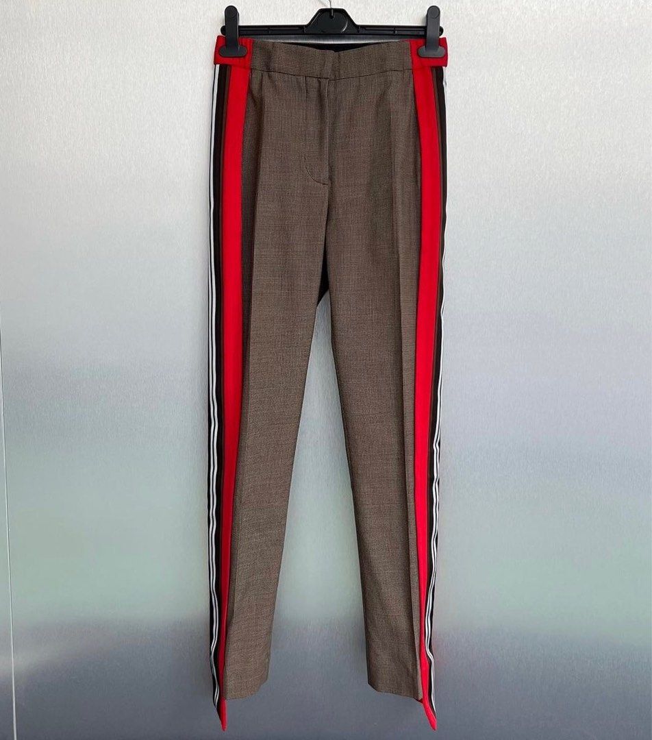 Red shop burberry pants