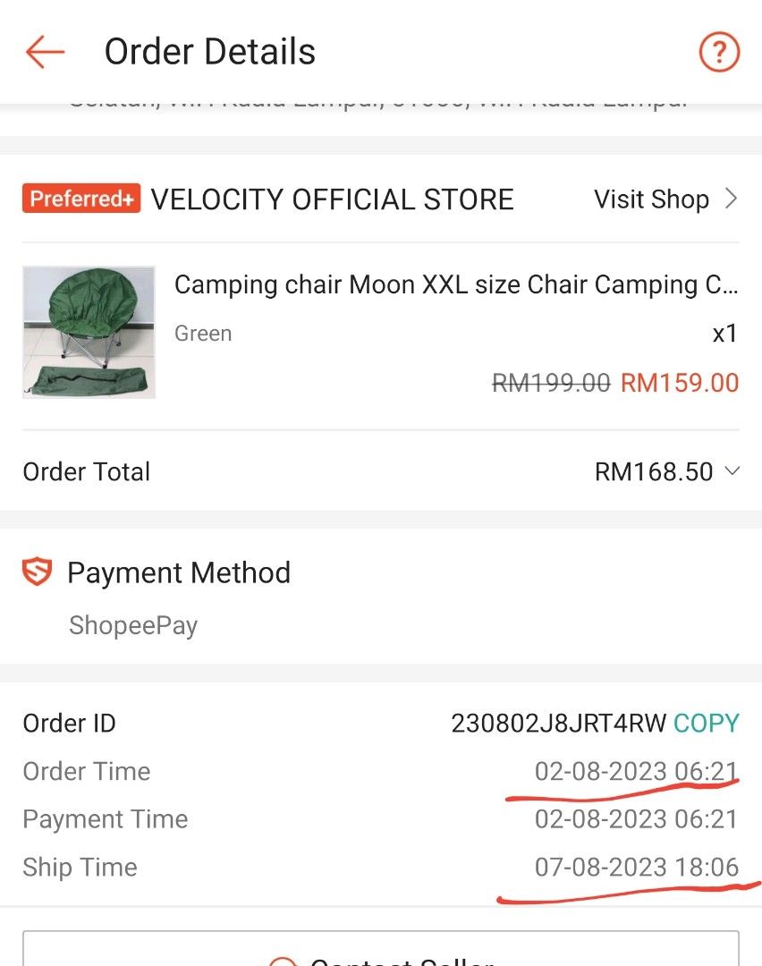 Camping chair Moon XXL size Chair Camping Chair Foldable Chair, Hobbies & Toys, Travel, Travel