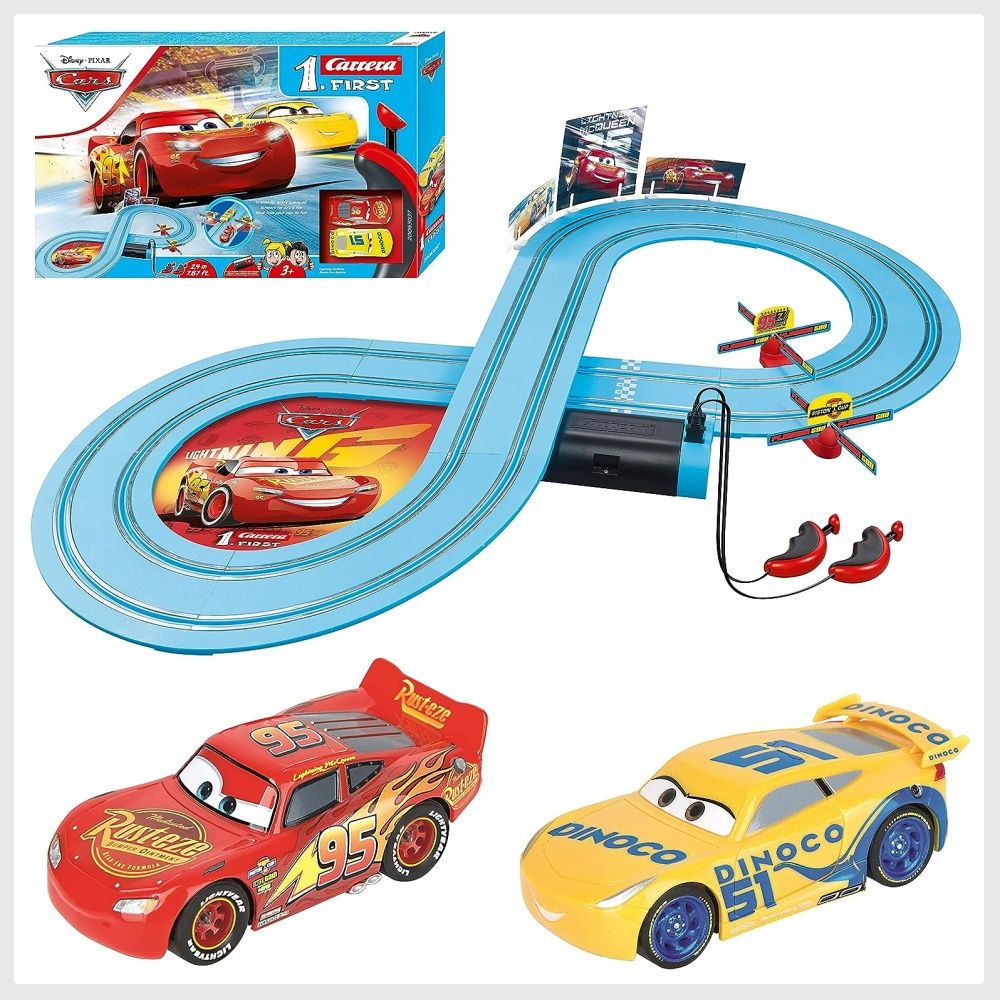 Carrera go disney cars 3 shop finish first