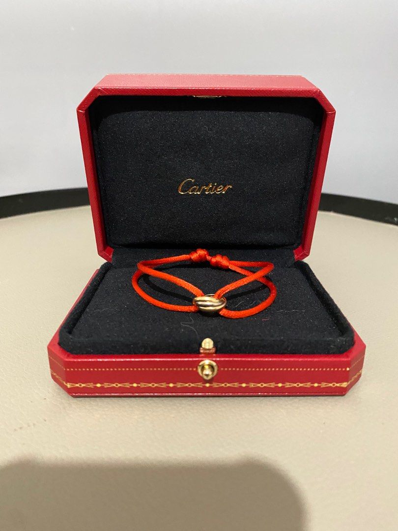 Cartier trinity bracelet red online