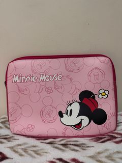 Case laptop 13 inch dan case ipad/tablet minnie mouse miniso