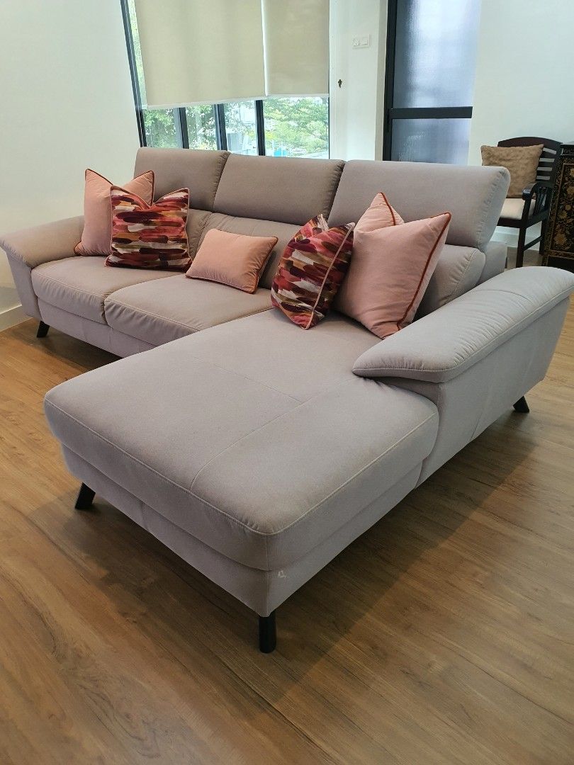 Cellini l shop shaped sofa