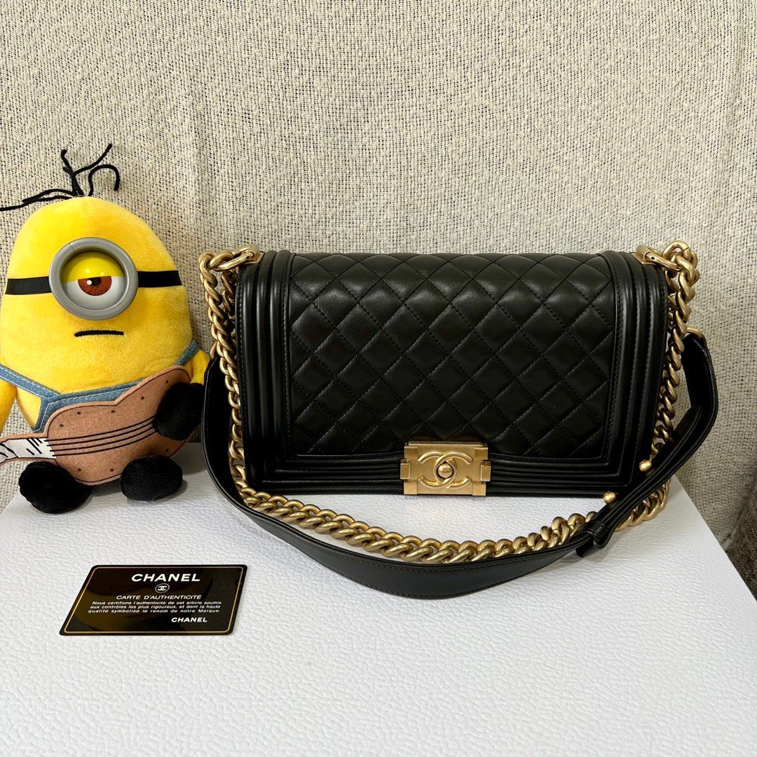 Chanel Leboy Small, Luxury, Bags & Wallets on Carousell