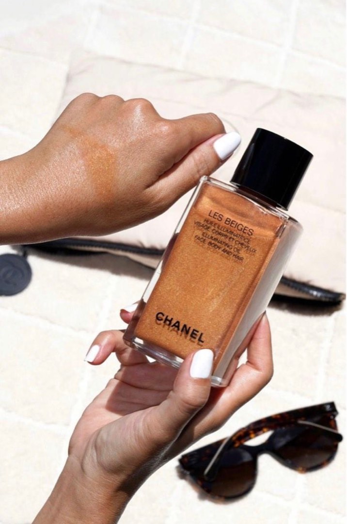 CHANEL LES BEIGES ILLUMINATING DRY OIL FOR FACE, BODY AND HAIR