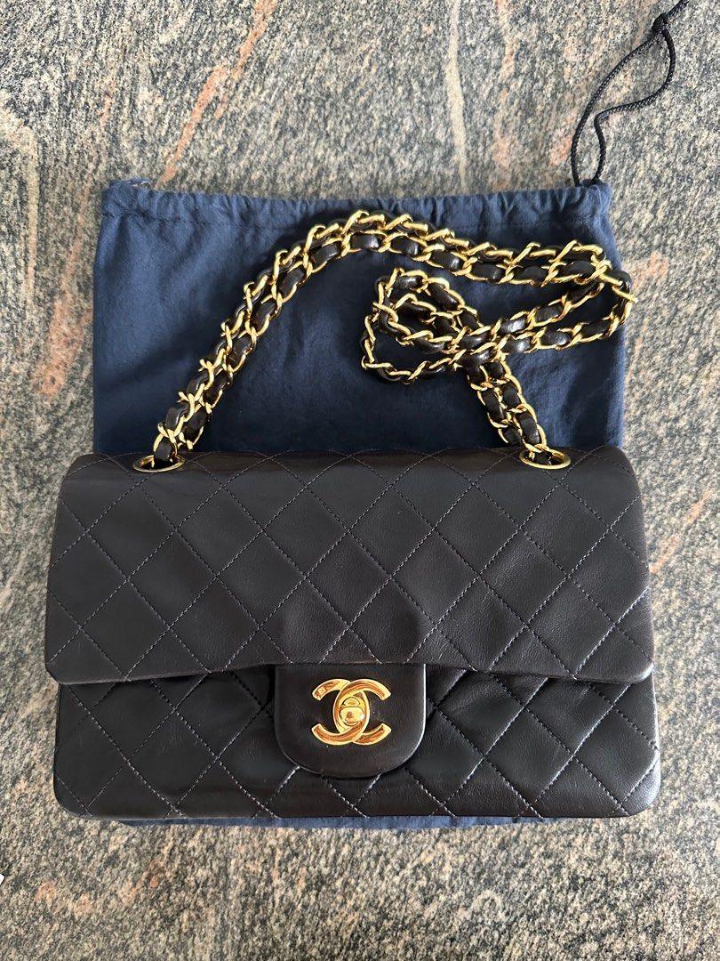 Chanel vintage classic deals small double flap bag