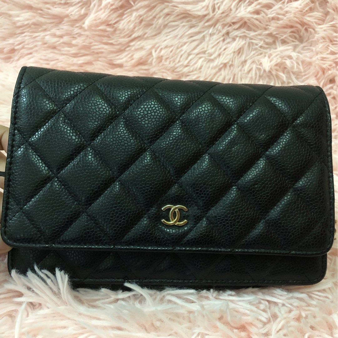 Malaysia Day Sale 5% Disc‼️Buy >RM500 10% Disc‼️Chanel Vintage Classic  Timeless Wallet on Chain WOC Caviar Leather  Shoulder/Handbag/Sling/Crossbody/Dinner Bags, Luxury, Bags & Wallets on  Carousell