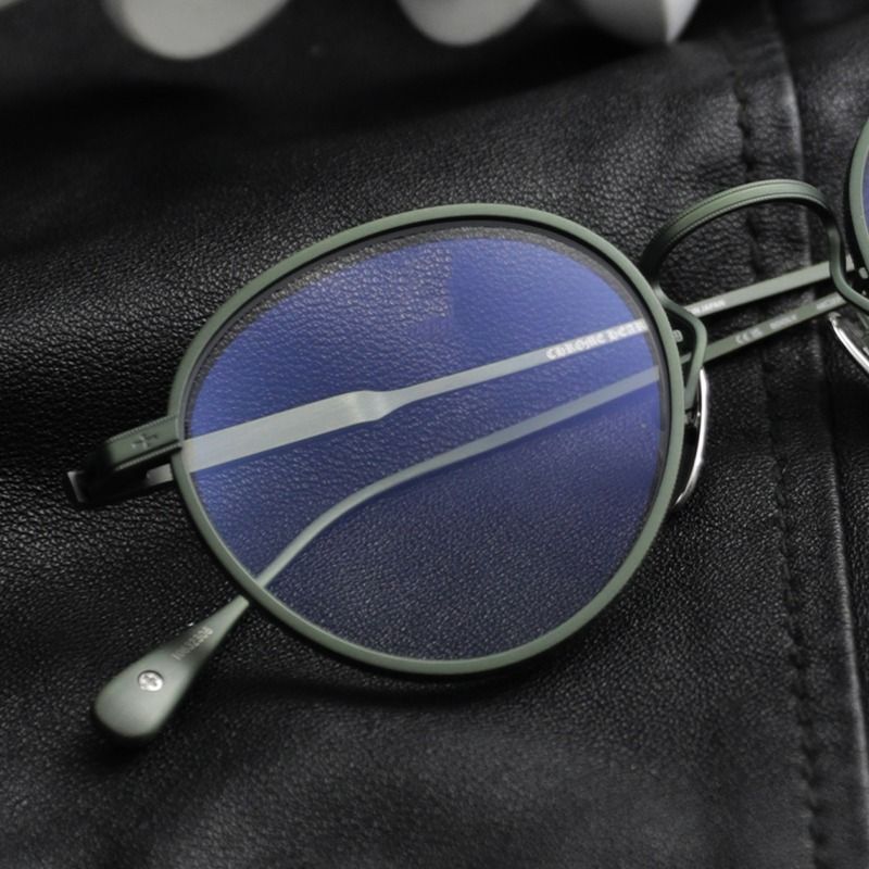 メガネ CHROME HEARTS SS25 THICK BDOLV Dark Olive 48 (THICK BDOLV) Chrome Hearts THICK BDOLV Olive Glasses Frame - SRM
