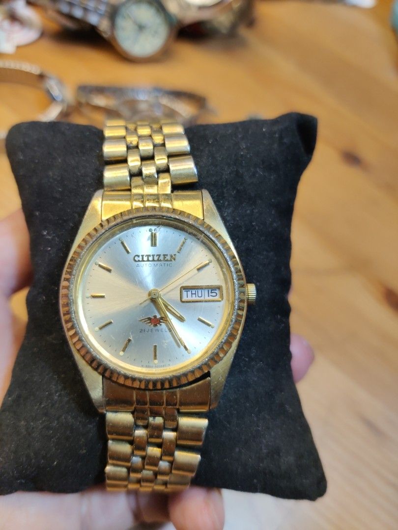 Citizen automatic gold 21 jewels store