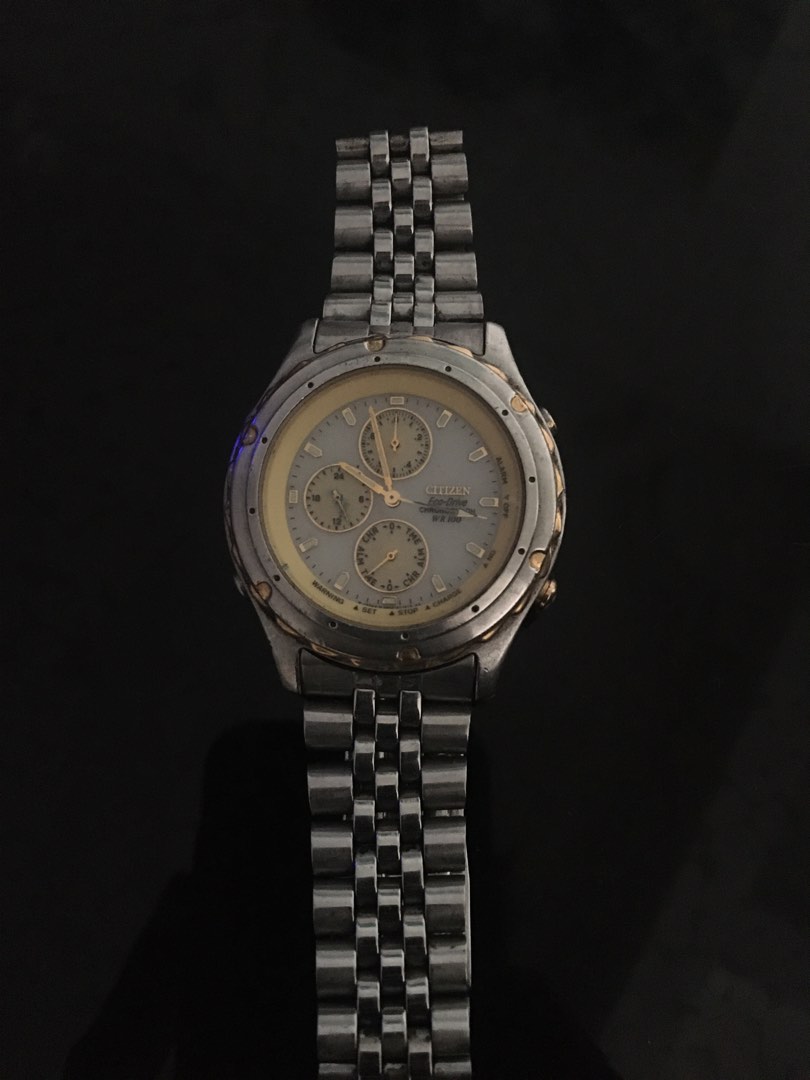 Reloj citizen titanium wr 100 alarm chronograph cheap