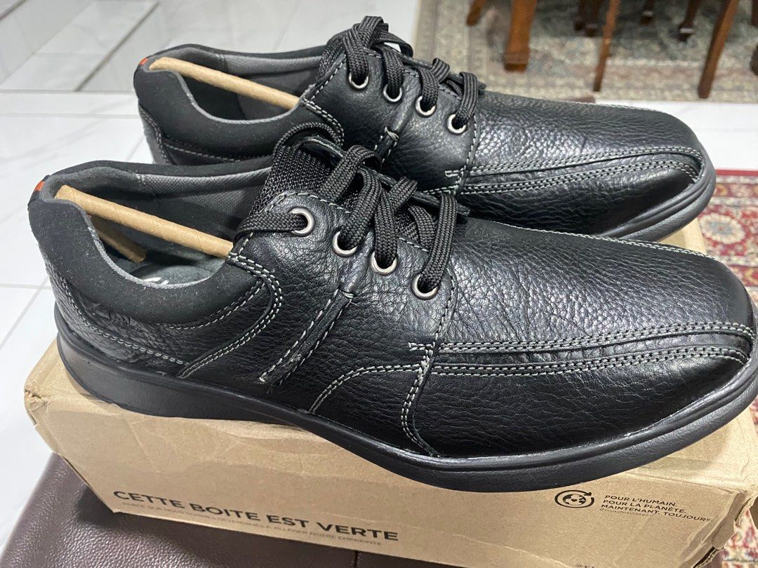 Clarks Cotrell Walk Wide Fit UK 9.5 US 10.5 Men s Fashion