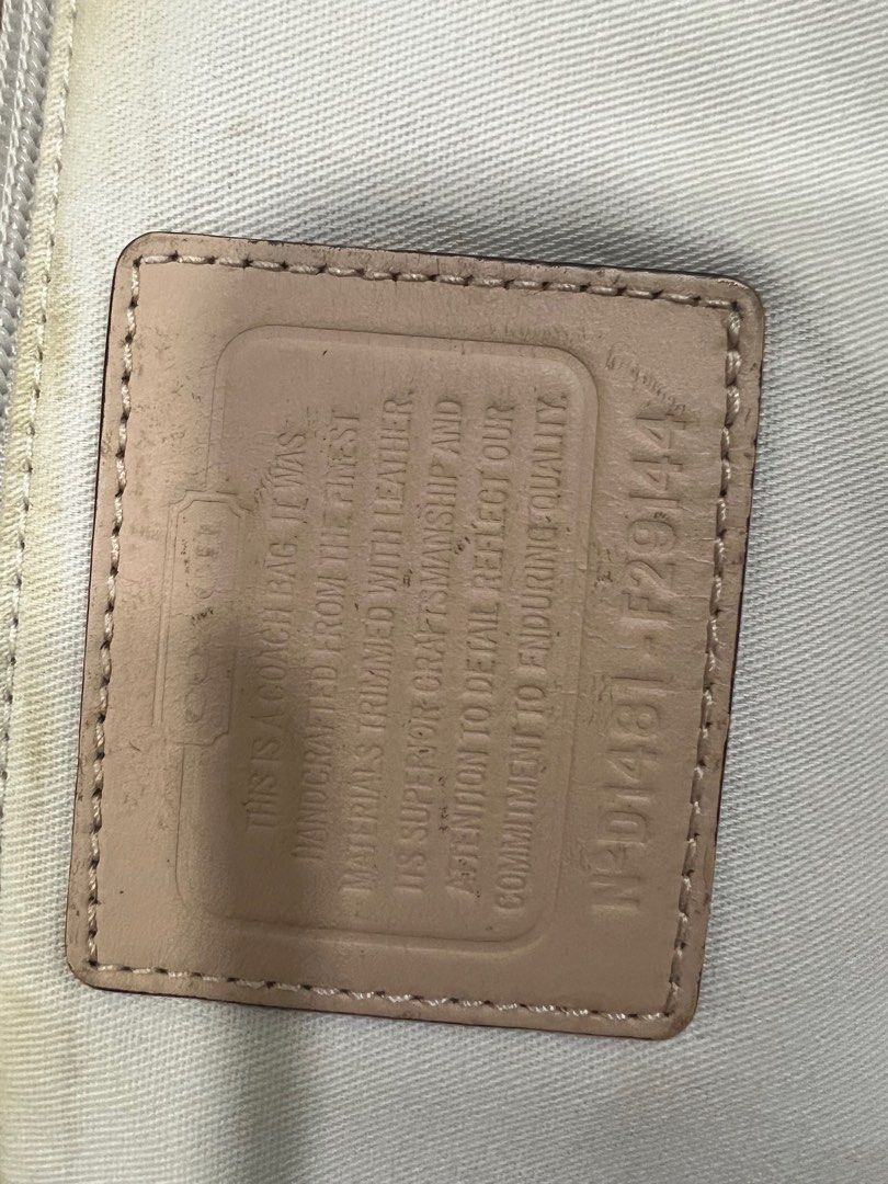 Coach tote bag
