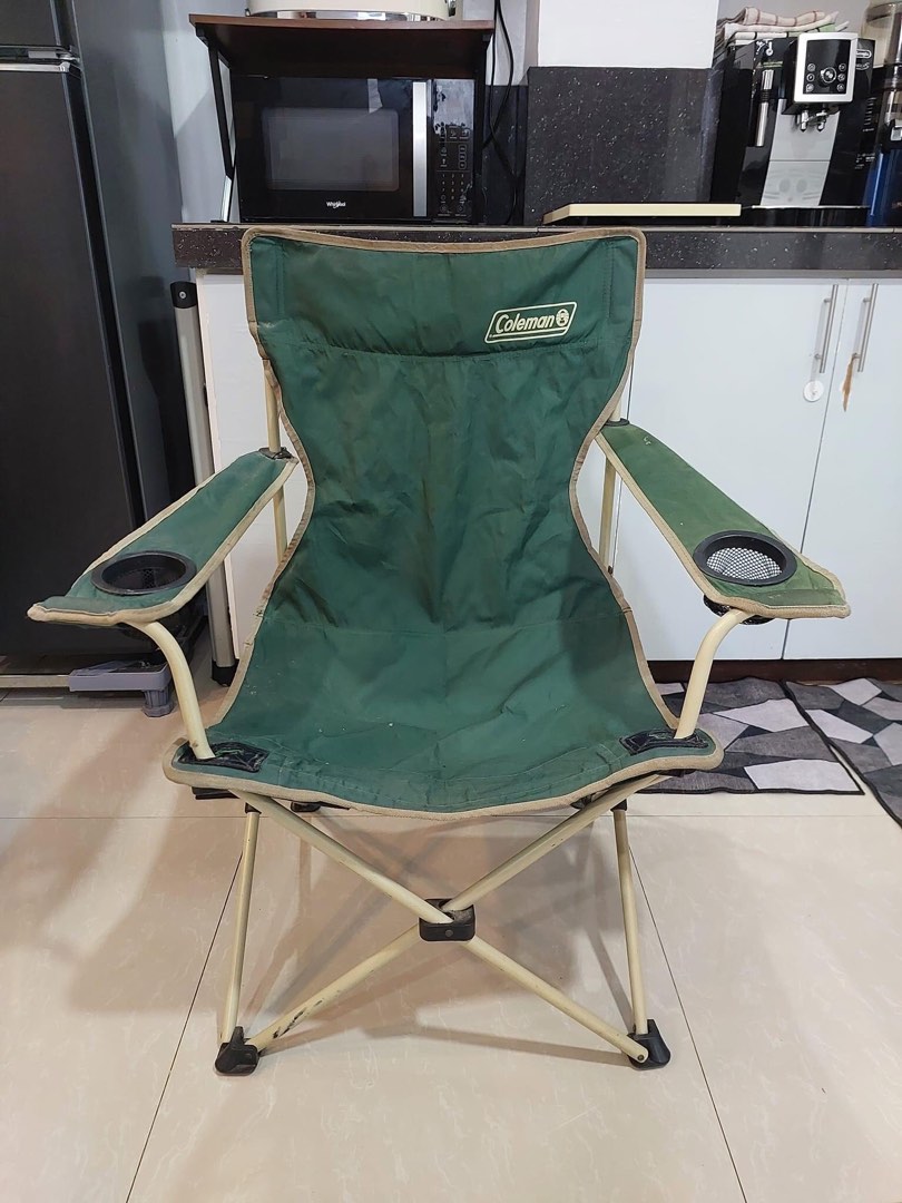 Coleman Folding Chair, Sports Equipment, Hiking & Camping on Carousell