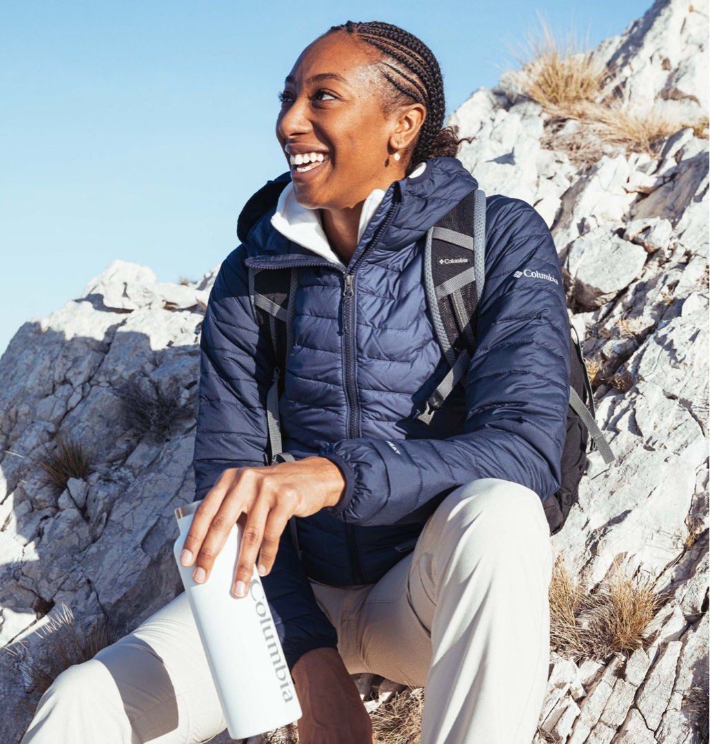 Columbia insulated discount hooded jacket