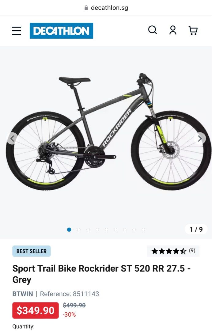 Decathlon rockrider 340 online