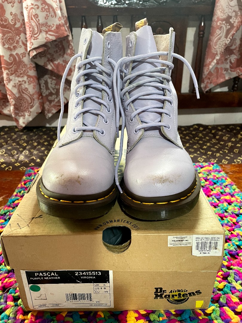 DR. MARTENS PASCAL PURPLE HEATHER on Carousell