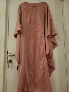 DRESS / GAMIS KAFTAN AKSEN TILE CANTIK DAN MOTE