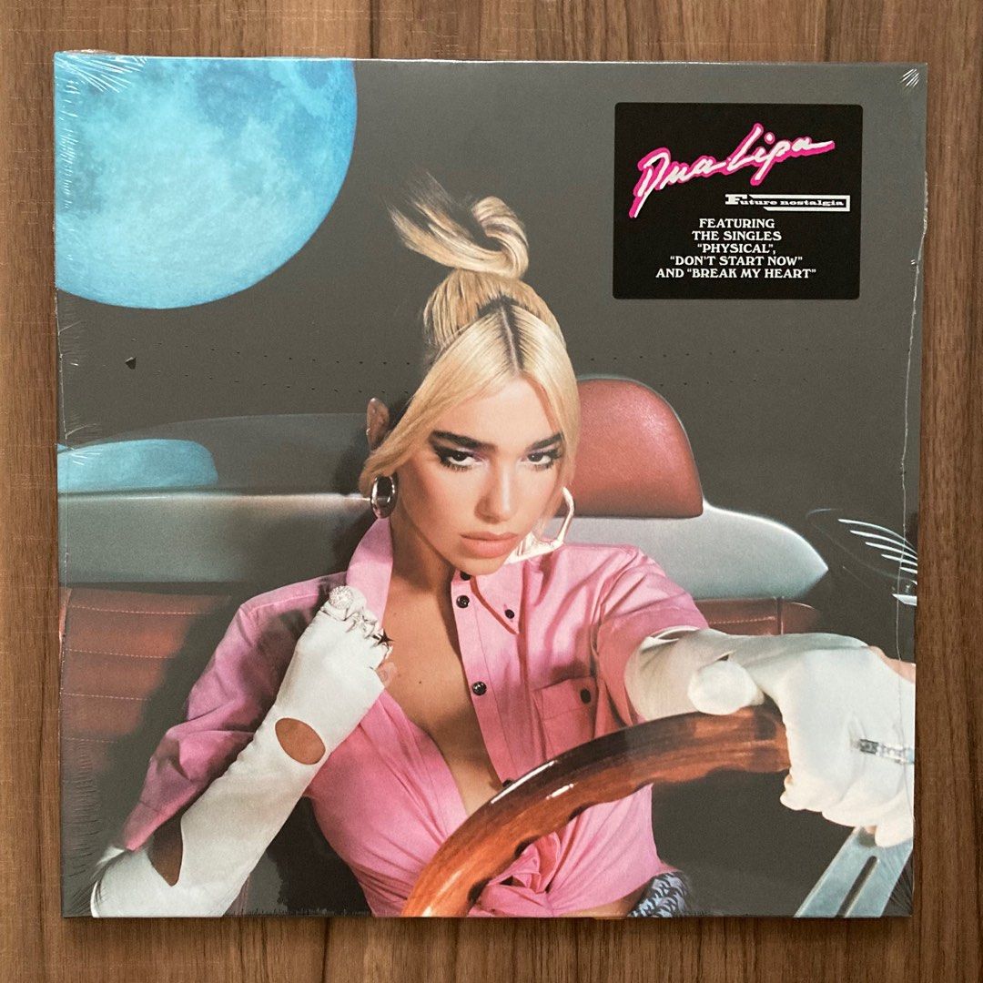 Dua Lipa Future Nostalgia vinyl, Hobbies & Toys, Music & Media
