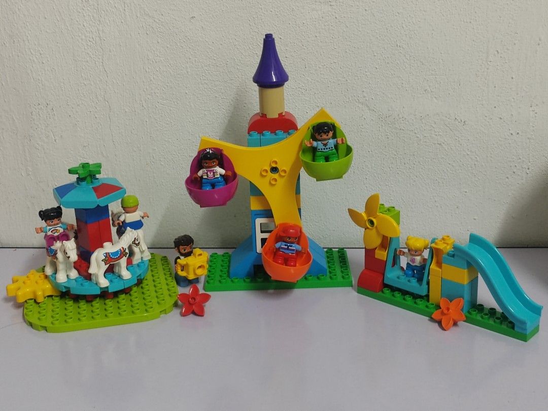 Lego duplo funfair clearance