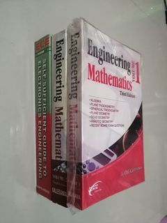ECE Books [Engineering Mathematics Vol. 1&2 AND Self Sufficient Guide to ECE]