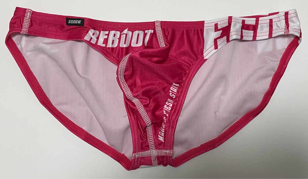 EGDE reboot re Low rise bikini underwear in Pink color, Men's Fashion ...