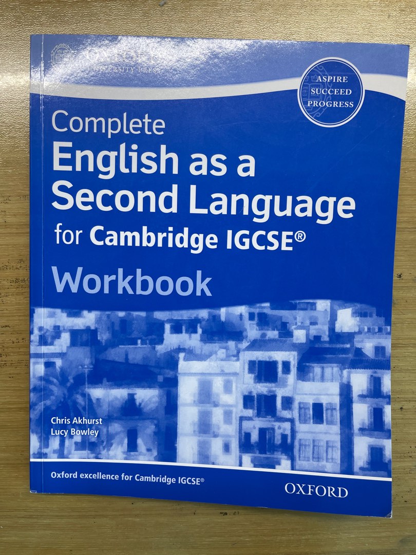 ENLGISH as a second language Cambridge igcse, 興趣及遊戲, 書本 & 文具, 教科書