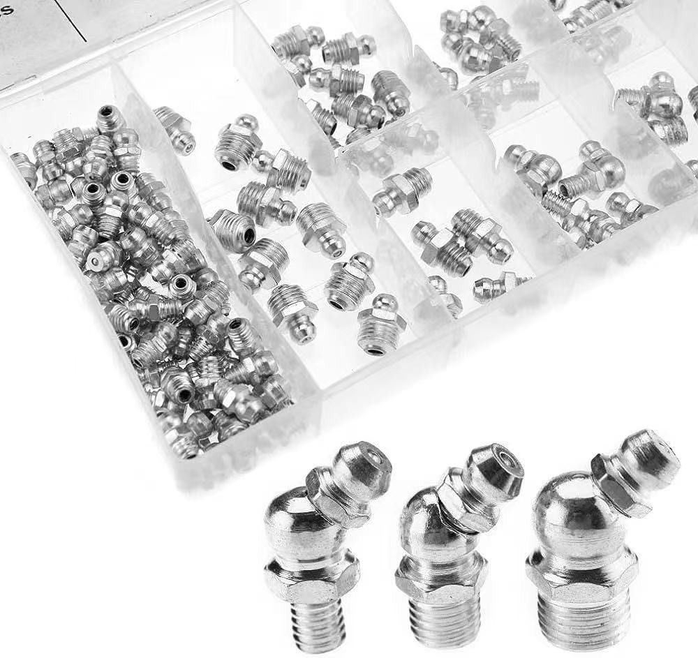 110pc Hydraulic Grease Fitting Assortment, Furniture & Home