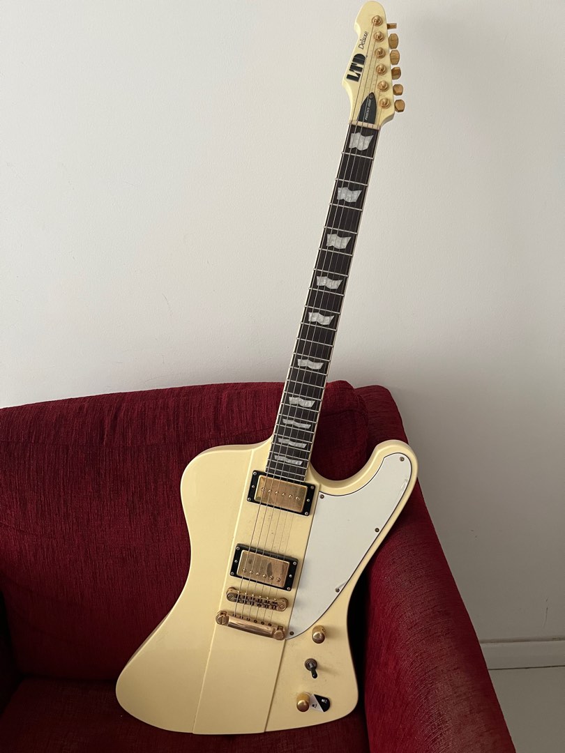 Esp ltd phoenix vintage white sale