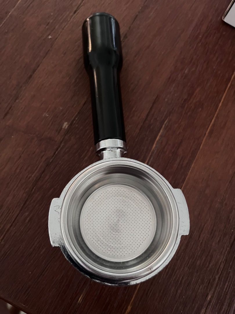 Espresso portafilters x 2 & 58mm tamper to suit E61 machine, TV & Home