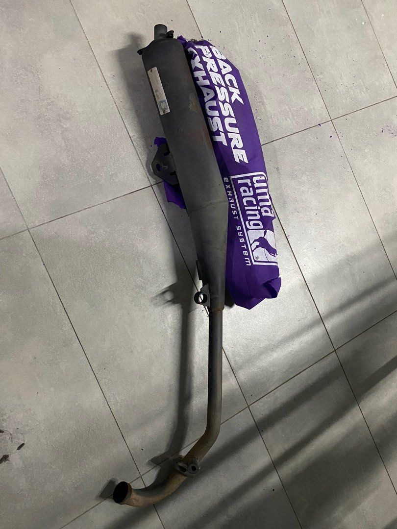 Exhaust Uma Racing Back Pressure LC135 V4 to V8 (28mm), Motorbikes on