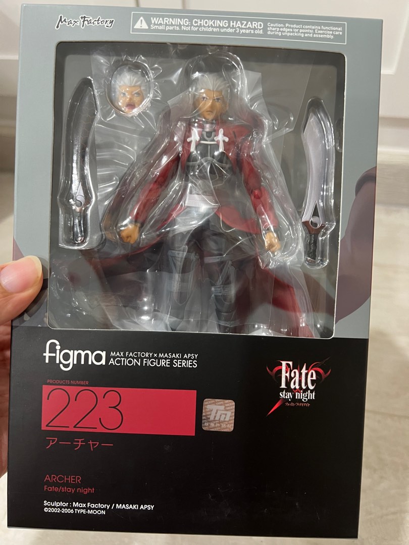 Figma 223 Archer Fate Stay Night Grand Order FGO FSN, Hobbies