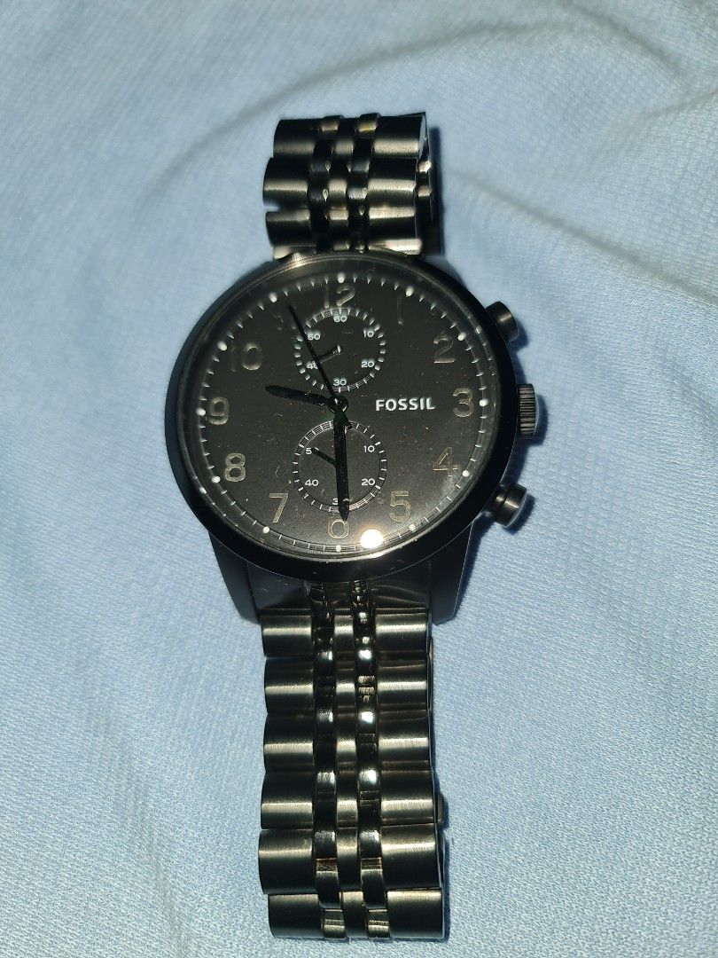 Fossil watch all new arrivals black