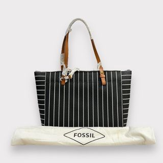 Fossil Blue Tote Bag