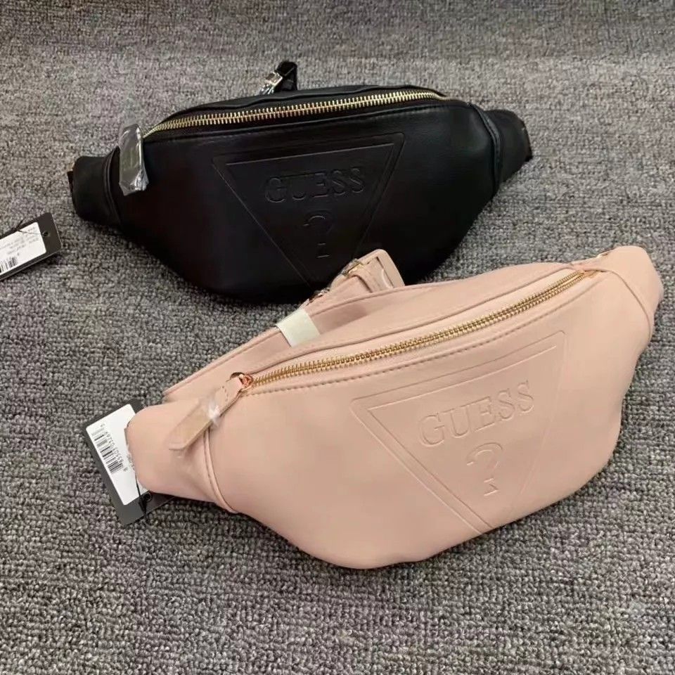 Guess leather hotsell waist bag harga