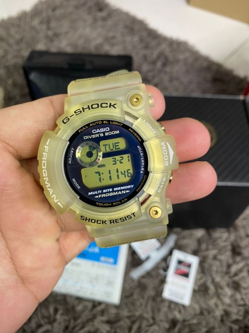 G shock clearance frogman 25th anniversary