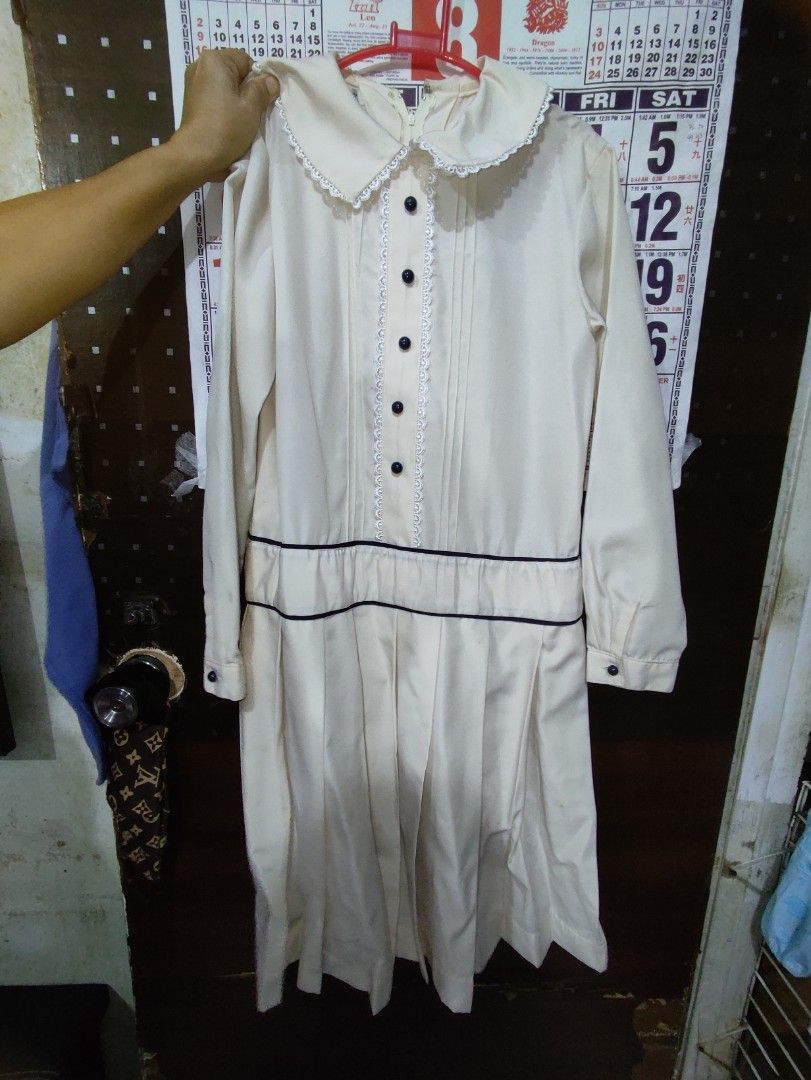 Gala Uniform St. Anthony School Singalong (Category: Dresses) located in Manila. Submitted by agentd_21 (Listing ID 1247821556, Image 1). Description: Size Medium Only used thrice, nastock lang sa cabinet gcash payment. pm for more info.