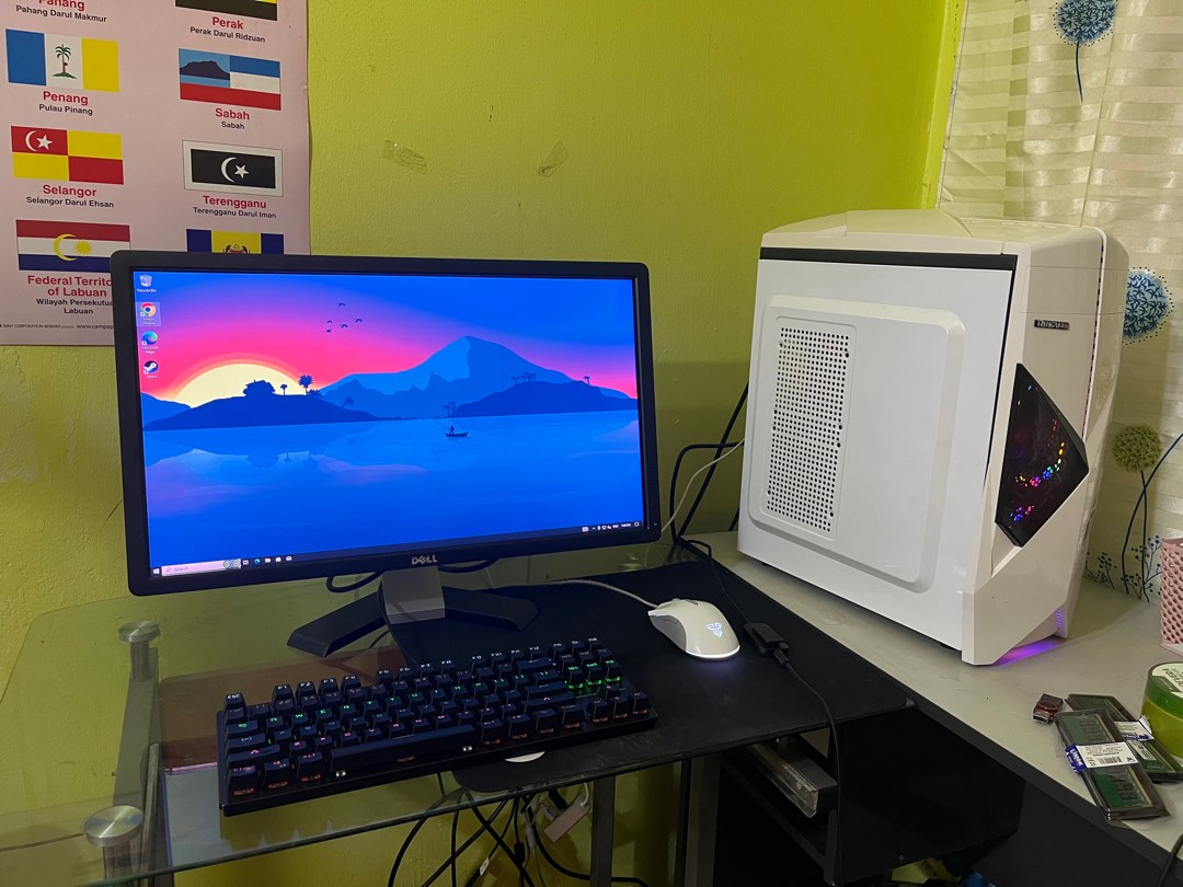 Gaming PC full set, Computers & Tech, Desktops on Carousell