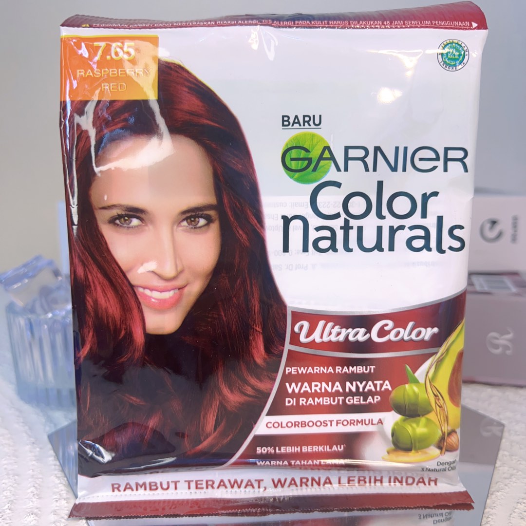 Garnier Hair Color Sachet 7.65 Raspberry Red on Carousell